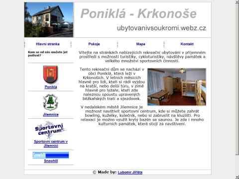 Nhled www strnek http://ubytovanivsoukromi.webz.cz