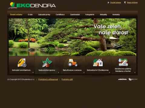 Nhled www strnek http://www.ekodendra.cz