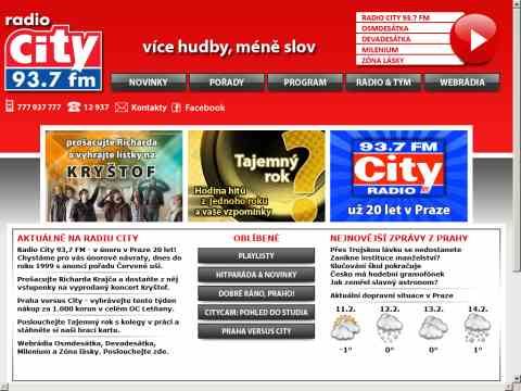 Nhled www strnek http://www.radiocity.cz