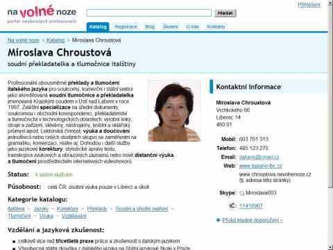 Nhled www strnek http://chroustova.navolnenoze.cz/