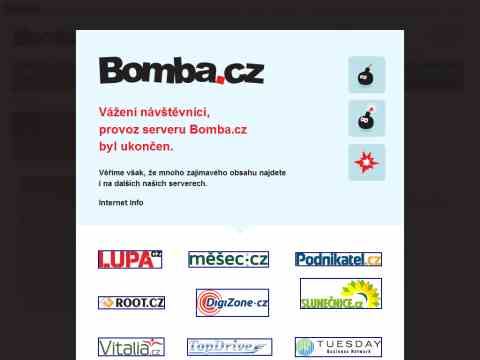 Nhled www strnek http://www.bomba.cz/