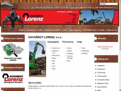 Nhled www strnek http://www.lorenz-kovo.cz