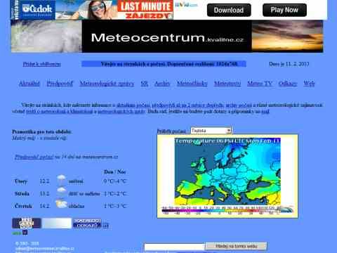 Nhled www strnek http://meteocentrum.kvalitne.cz