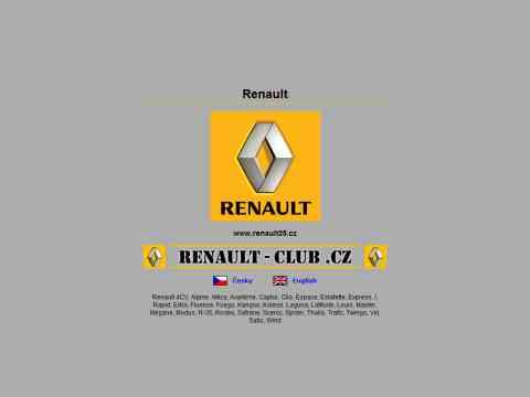 Nhled www strnek http://www.Renault25.cz