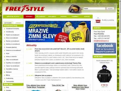 Nhled www strnek http://www.freestylesport.cz