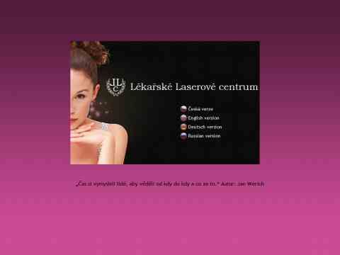 Nhled www strnek http://www.laserove-centrum.cz