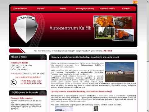 Nhled www strnek http://www.autocentrum-kalcik.cz