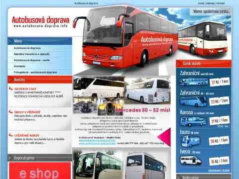 Nhled www strnek http://www.autobusova-doprava.info