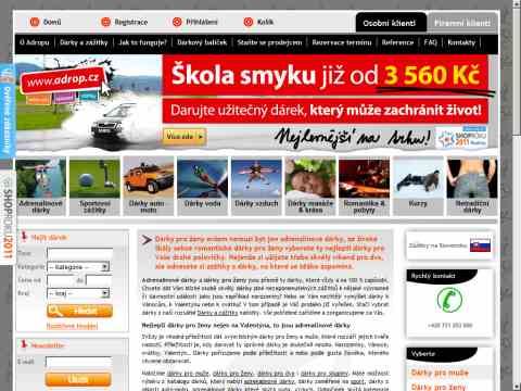 Nhled www strnek http://www.adrenalinove-darky.cz