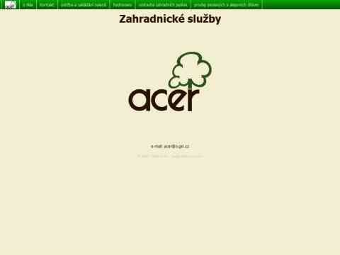 Nhled www strnek http://www.acer-ricany.cz