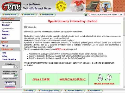 Nhled www strnek http://www.strechy-obchod.cz