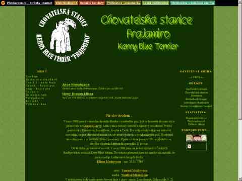 Nhled www strnek http://www.frajamiro.webgarden.cz