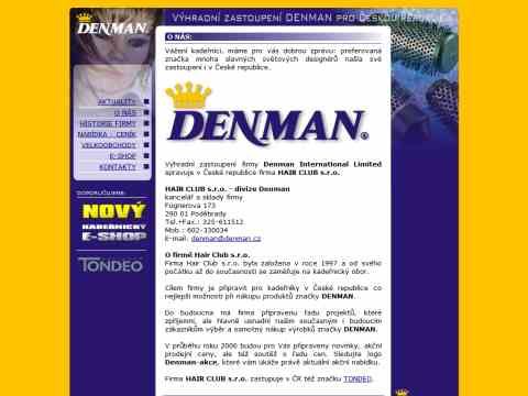 Nhled www strnek http://www.denman.cz