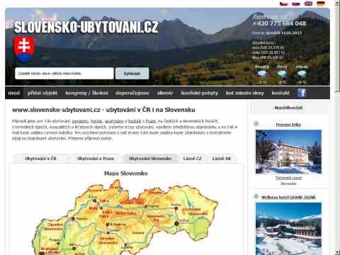 Nhled www strnek http://www.slovensko-ubytovani.cz