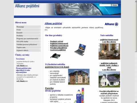 Nhled www strnek http://www.allianz-pojisteni.cz