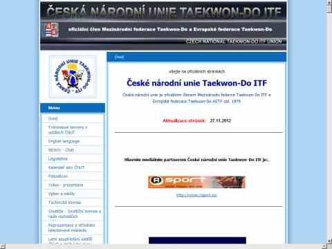 Nhled www strnek http://www.taekwondounie.estranky.cz
