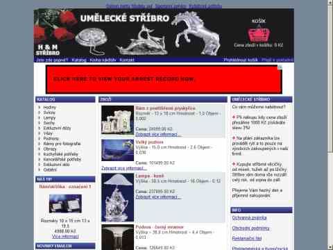 Nhled www strnek http://www.umeleckestribro.cz