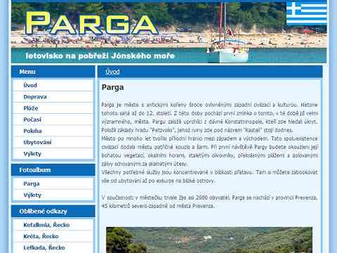 Nhled www strnek http://www.parga.estranky.cz