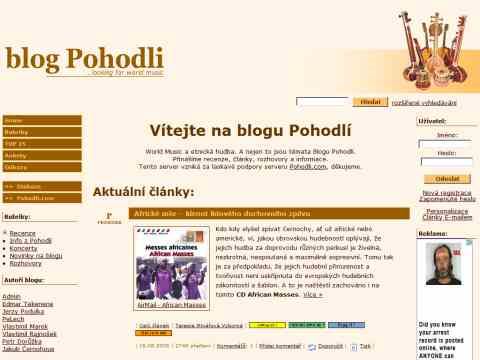 Nhled www strnek http://blog.pohodli.com