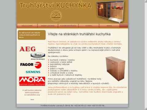 Nhled www strnek http://www.truhlarstvi-kuchynka.cz