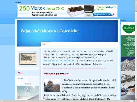 Nhled www strnek http://www.zajatecke-tabory.estranky.cz