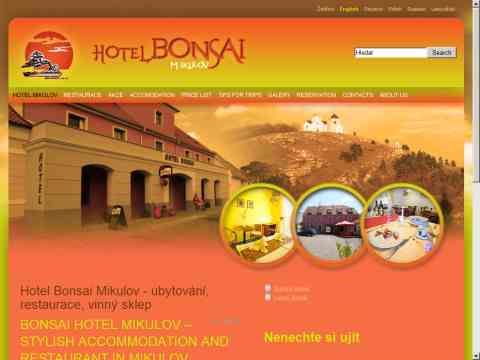 Nhled www strnek http://www.hotelbonsai.cz/