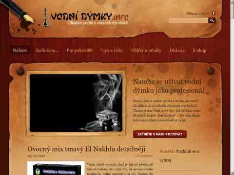 Nhled www strnek http://www.vodnidymky.info