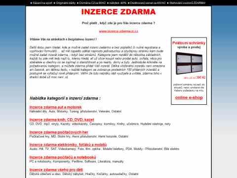 Nhled www strnek http://www.inzerce-zdarma.ic.cz