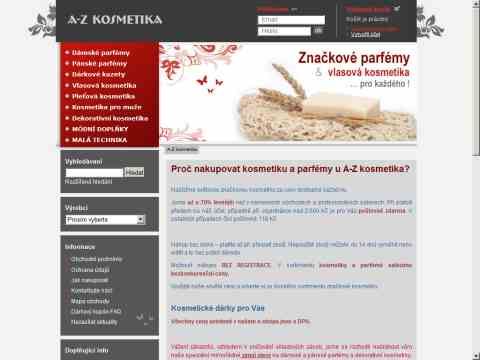 Nhled www strnek http://www.a-zkosmetika.cz