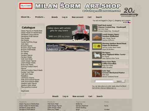 Nhled www strnek http://art-shop.milansorm.com