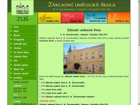 Nhled www strnek http://www.zus-nymburk.cz/Uvod.html