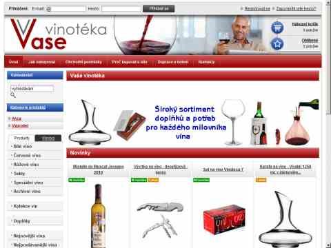 Nhled www strnek http://www.vasevinoteka.cz