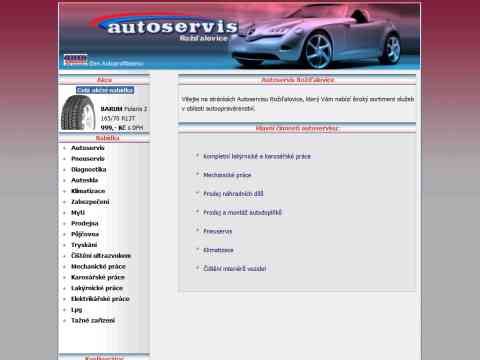 Nhled www strnek http://www.autoservis-rozdalovice.cz