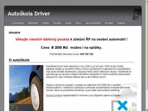 Nhled www strnek http://www.autoskoladriver.cz