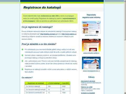 Nhled www strnek http://www.registrace-do-katalogu.com/