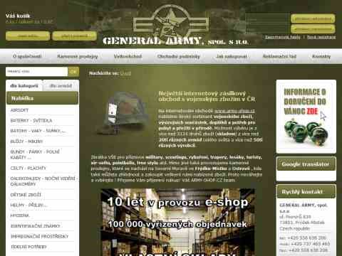 Nhled www strnek http://www.army-shop.cz