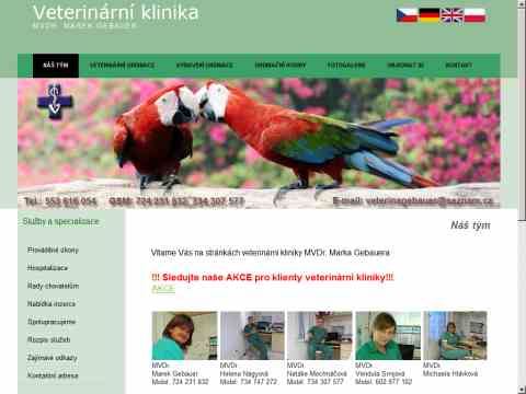 Nhled www strnek http://www.veterinagebauer.cz