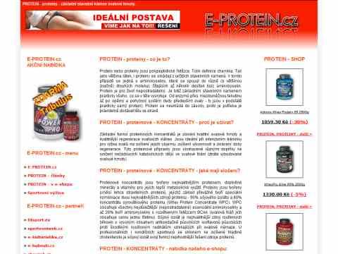 Nhled www strnek http://www.e-protein.cz