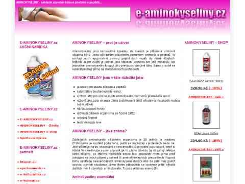 Nhled www strnek http://www.e-aminokyseliny.cz