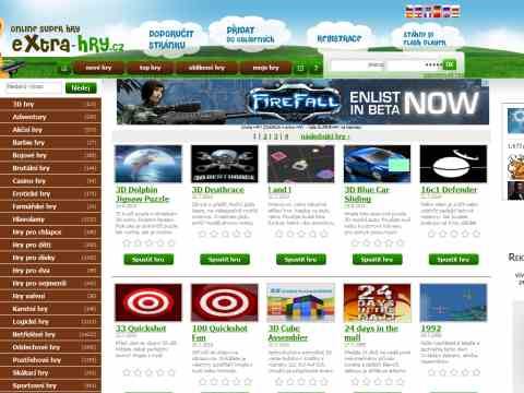 Nhled www strnek http://www.extrahry.cz