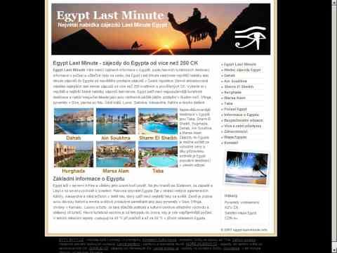 Nhled www strnek http://www.egypt-last-minute.info