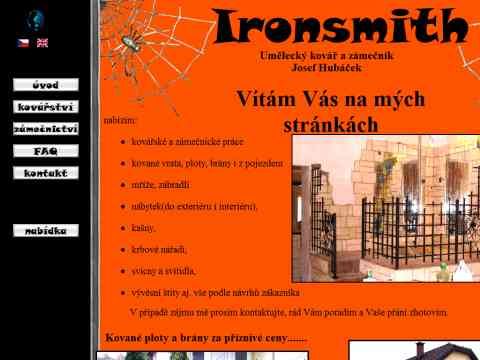 Nhled www strnek http://www.ironsmith.cz