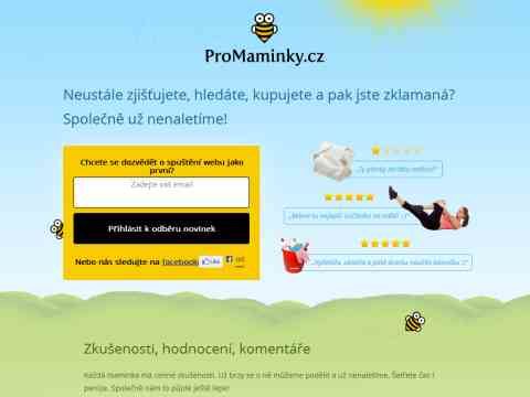 Nhled www strnek http://www.promaminky.cz