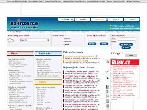 Nhled www strnek http://www.az-inzerce.cz/bazar/