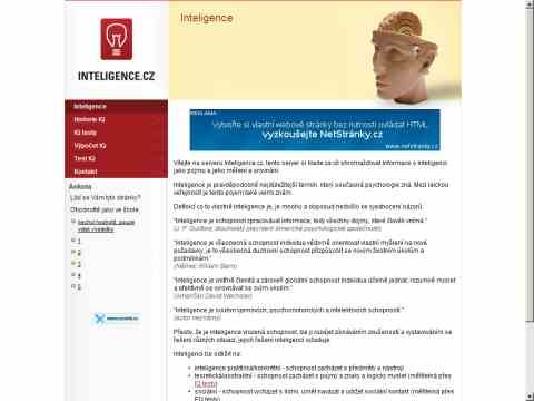 Nhled www strnek http://www.inteligence.cz