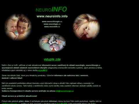 Nhled www strnek http://www.neurochirurgie.cz