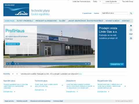 Nhled www strnek http://www.linde-gas.cz