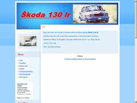 Nhled www strnek http://www.skoda130lr.estranky.cz