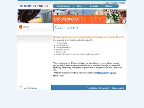 Nhled www strnek http://sluzby.otevri.cz