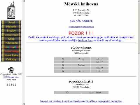 Nhled www strnek http://knihovna.novapaka.cz